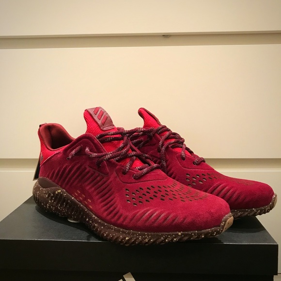 adidas alphabounce red gold